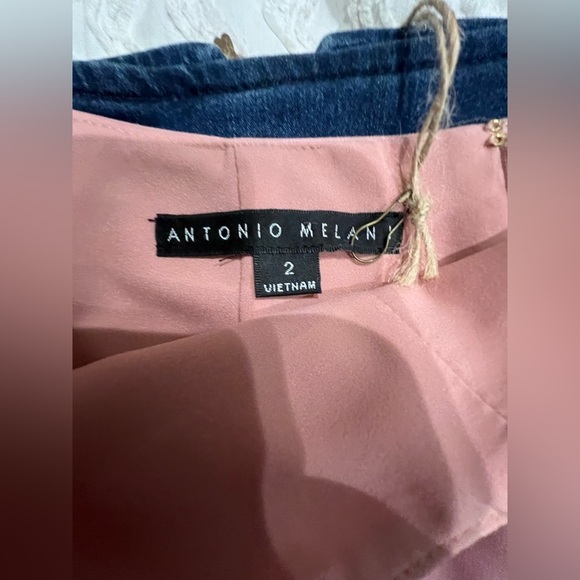 Antonio Melani Pink Pencil Skirt Size 2 M58 - Picture 2 of 3